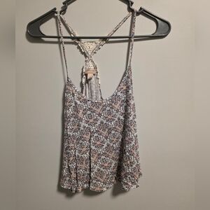 Cape Juby Floral Lace-Back Camisole